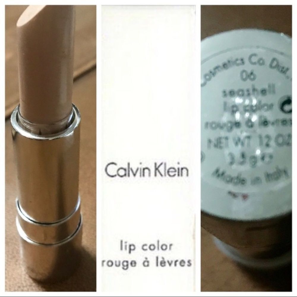 Calvin Klein Lipstick in Seashell made in Italy